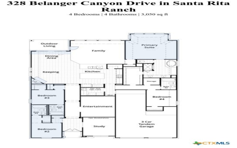 328 Belanger Canyon Drive, Liberty Hill, TX 78642, 4 Bedrooms Bedrooms, ,5 BathroomsBathrooms,Residential,For Sale,328 Belanger Canyon Drive,586998