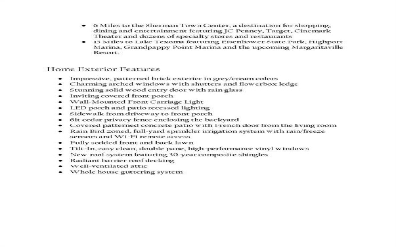 3920 Aqua Lane, Sherman, TX 75090, 4 Habitaciones Habitaciones , ,2 BañosBaños,Residential,En Venta,3920 Aqua Lane,0,21002324