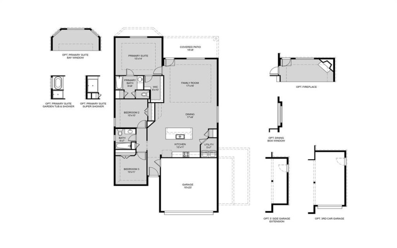 10017 Freighter Trail, Fort Worth, TX 76131, 3 Habitaciones Habitaciones , ,2 BañosBaños,Residential,En Venta,10017 Freighter Trail,21003794
