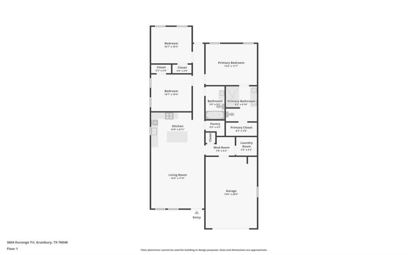 3604 Durango Trail, Granbury, TX 76048, 3 Habitaciones Habitaciones , ,2 BañosBaños,Residential,En Venta,3604 Durango Trail,21004602