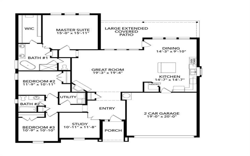 1017 Moss Grove Trail, Justin, TX 76247, 3 Habitaciones Habitaciones , ,2 BañosBaños,Residential,En Venta,1017 Moss Grove Trail,0,21004809