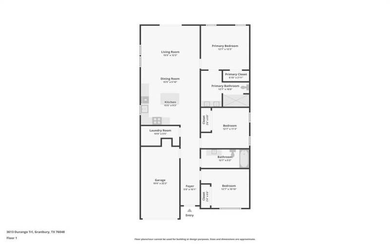 3613 Durango Trail, Granbury, TX 76048, 3 Bedrooms Bedrooms, ,2 BathroomsBathrooms,Residential,For Sale,3613 Durango Trail,21005855