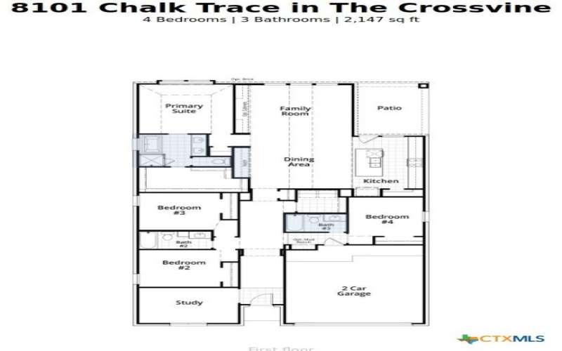 8101 Chalk Trace, Schertz, TX 78154, 4 Bedrooms Bedrooms, ,3 BathroomsBathrooms,Residential,For Sale,8101 Chalk Trace,0,587201