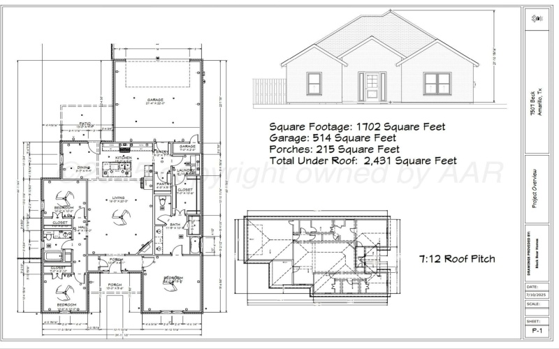 7507 Beck, Amarillo, TX 79119, 3 Habitaciones Habitaciones , ,2 BañosBaños,Residential,En Venta,7507 Beck,0,25-6513