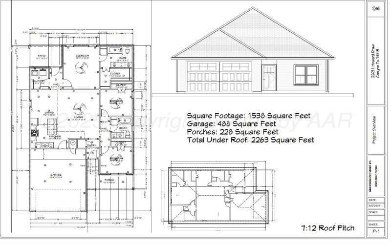 22051 Howard Draw, Amarillo, TX 79015, 3 Bedrooms Bedrooms, ,2 BathroomsBathrooms,Residential,For Sale,22051 Howard Draw,25-6516