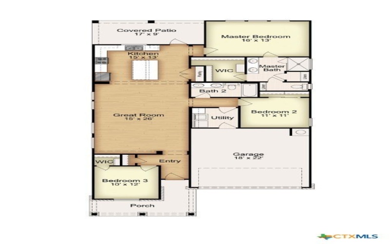 8019 Timber Hollow Lane, Temple, TX 76502, 3 Habitaciones Habitaciones , ,2 BañosBaños,Residential,En Venta,8019 Timber Hollow Lane,587278