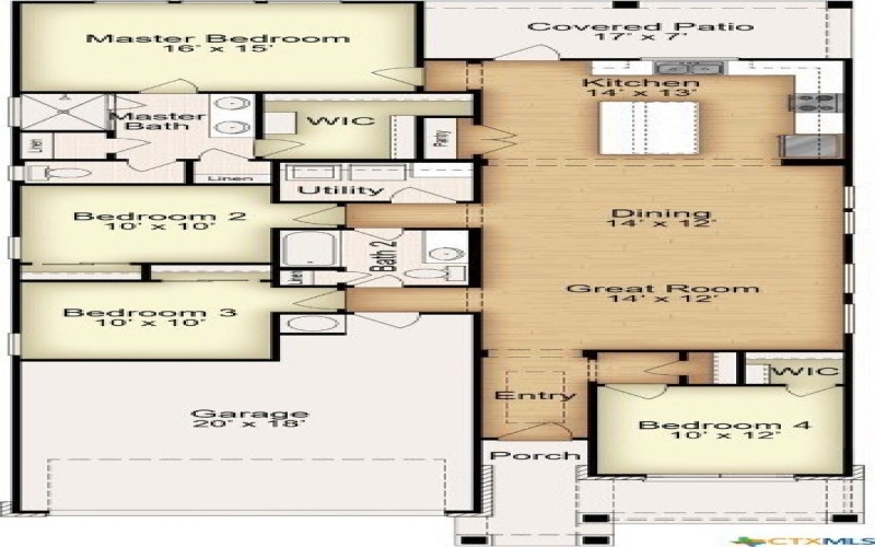 8024 Pineridge Way, Temple, TX 76502, 4 Habitaciones Habitaciones , ,2 BañosBaños,Residential,En Venta,8024 Pineridge Way,587279