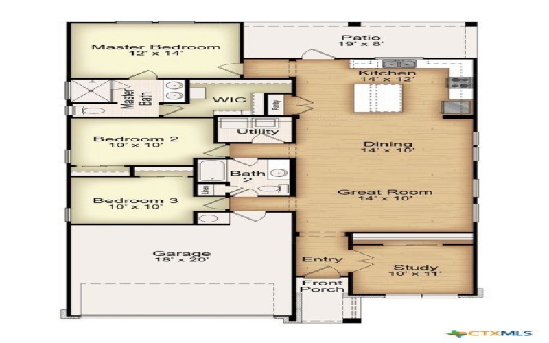 8112 Pineridge Way, Temple, TX 76502, 3 Habitaciones Habitaciones , ,2 BañosBaños,Residential,En Venta,8112 Pineridge Way,587281