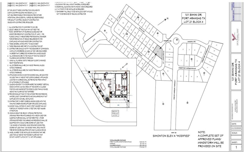 101 Bimini Drive, Port Aransas, TX 78373, 3 Bedrooms Bedrooms, ,2 BathroomsBathrooms,Residential,For Sale,101 Bimini Drive,462507