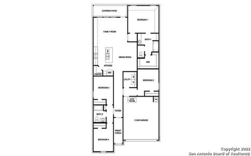 21022 Gravel Keep, San Antonio, TX 78266, 4 Habitaciones Habitaciones , ,2 BañosBaños,Residential,En Venta,21022 Gravel Keep,1887096