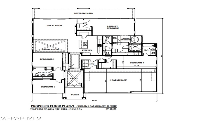 768 Paseo Del Agua Street, Horizon City, TX 79928, 4 Habitaciones Habitaciones , ,1 BañoBaños,Residential,En Venta,768 Paseo Del Agua Street,927424