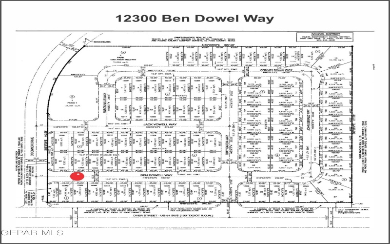 12300 Ben Dowell Way, El Paso, TX 79934, 3 Habitaciones Habitaciones , ,Residential,En Venta,12300 Ben Dowell Way,910538