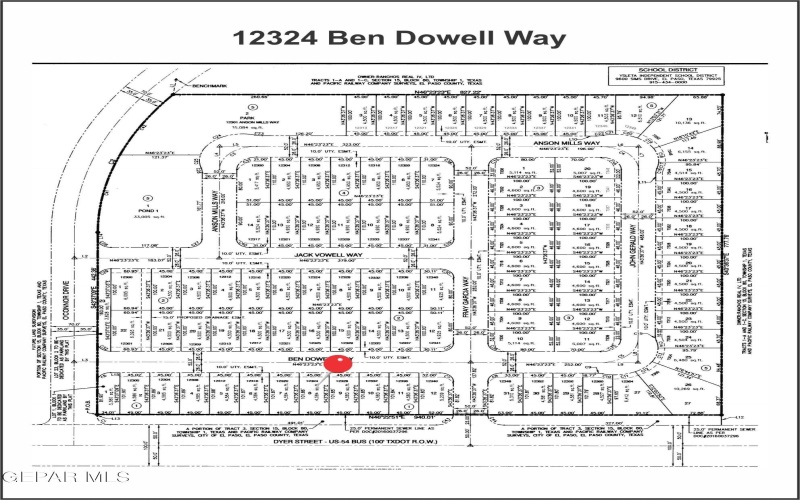 12324 Ben Dowell Way, El Paso, TX 79934, 4 Habitaciones Habitaciones , ,1 BañoBaños,Residential,En Venta,12324 Ben Dowell Way,910542