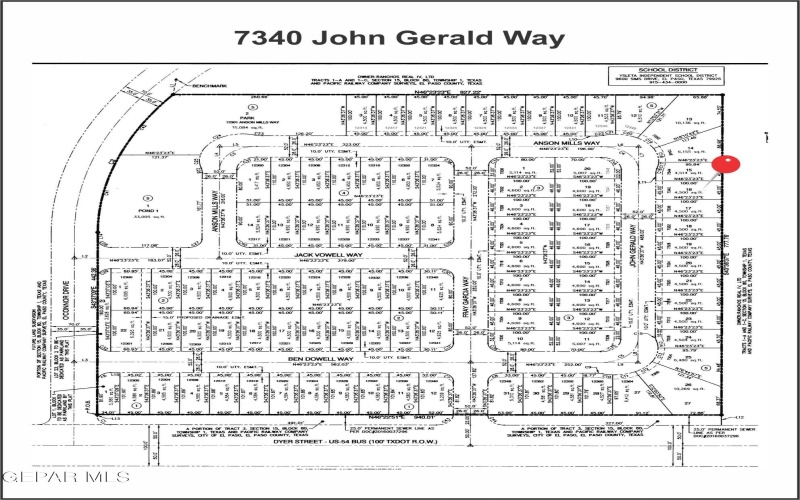 7340 John Gerald Way, El Paso, TX 79934, 3 Habitaciones Habitaciones , ,Residential,En Venta,7340 John Gerald Way,910546