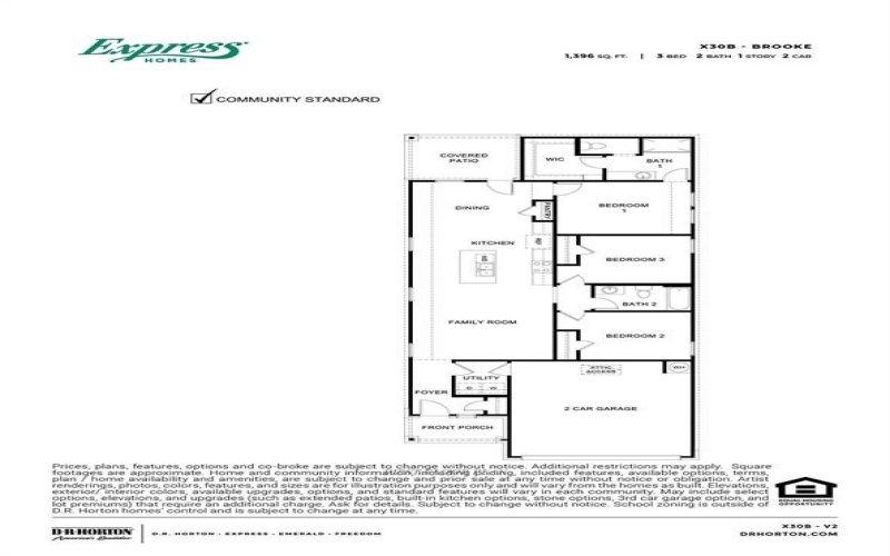 2935 Bunker Hill Lane, Crandall, TX 75114, 3 Habitaciones Habitaciones , ,2 BañosBaños,Residential,En Venta,2935 Bunker Hill Lane,21018008