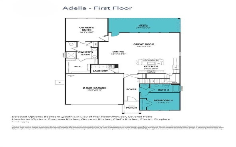 225 Hatherley Street, Little Elm, TX 75068, 4 Bedrooms Bedrooms, ,3 BathroomsBathrooms,Residential,For Sale,225 Hatherley Street,0,21019237