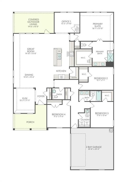 3904 Mescalbean, McKinney, TX 75071, 4 Bedrooms Bedrooms, ,3 BathroomsBathrooms,Residential,For Sale,3904 Mescalbean,0,21019955