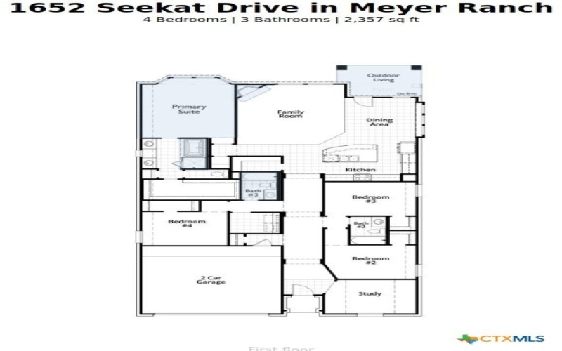 1652 Seekat Drive, New Braunfels, TX 78132, 4 Habitaciones Habitaciones , ,3 BañosBaños,Residential,En Venta,1652 Seekat Drive,574276
