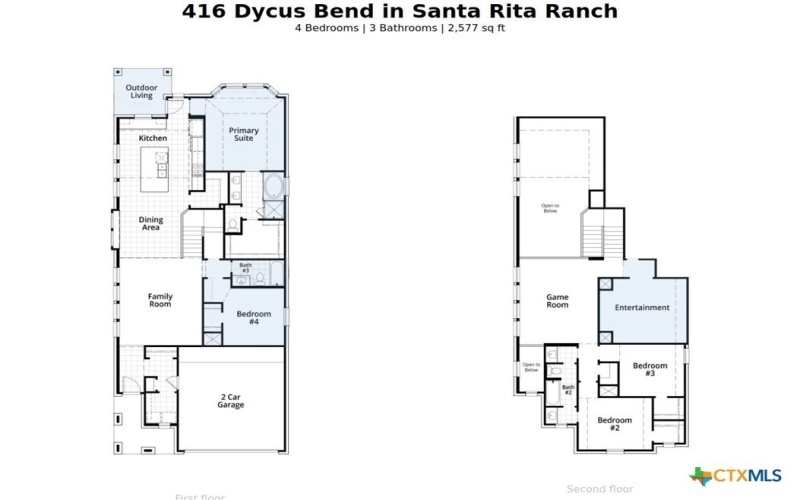 416 Dycus Bend, Liberty Hill, TX 78642, 4 Habitaciones Habitaciones , ,3 BañosBaños,Residential,En Venta,416 Dycus Bend,578072