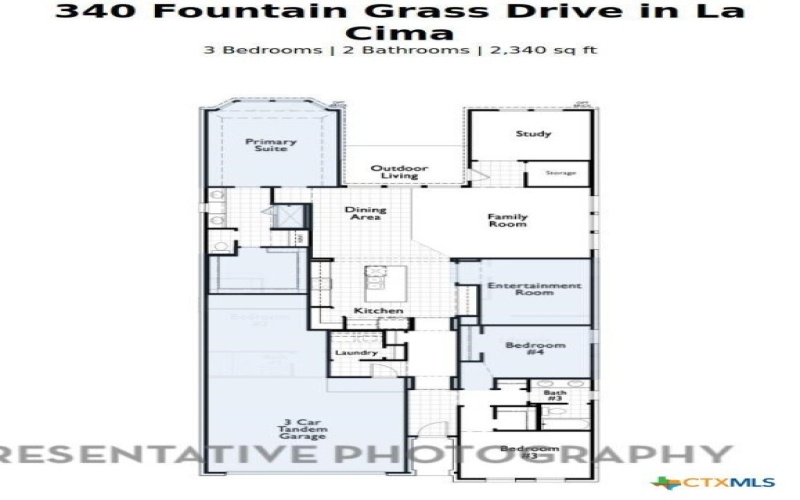 340 Fountain Grass Drive, San Marcos, TX 78666, 3 Habitaciones Habitaciones , ,2 BañosBaños,Residential,En Venta,340 Fountain Grass Drive,588679