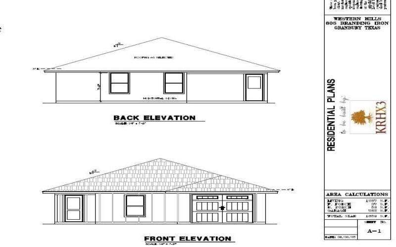 805 Branding Iron Trail, Granbury, TX 76049, 3 Bedrooms Bedrooms, ,2 BathroomsBathrooms,Residential,For Sale,805 Branding Iron Trail,20974664
