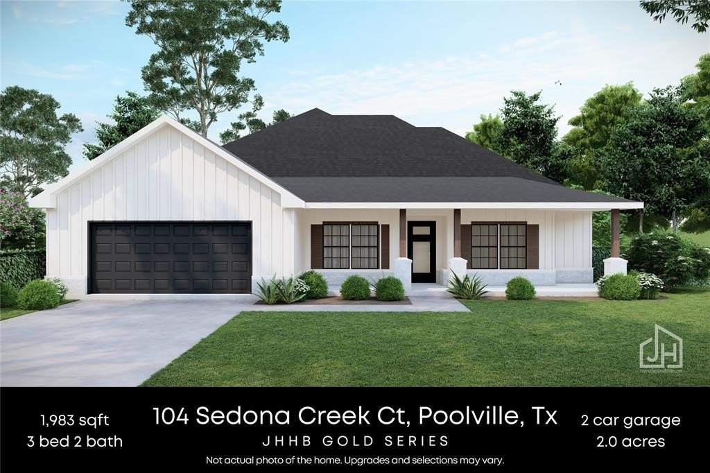 104 Sedona Creek Court, Poolville, TX 76487, 3 Bedrooms Bedrooms, ,2 BathroomsBathrooms,Residential,For Sale,104 Sedona Creek Court,0,21014410