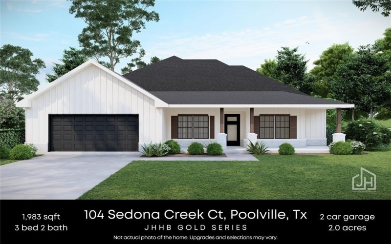 104 Sedona Creek Court, Poolville, TX 76487, 3 Bedrooms Bedrooms, ,2 BathroomsBathrooms,Residential,For Sale,104 Sedona Creek Court,0,21014410