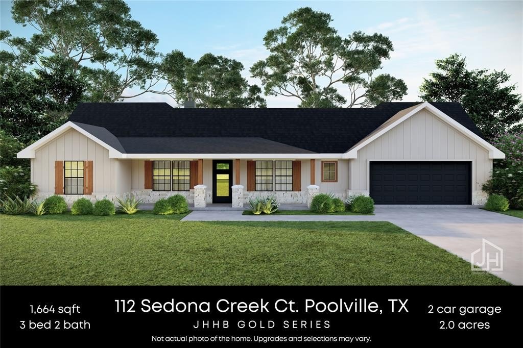 112 Sedona Creek Court, Poolville, TX 76487, 3 Bedrooms Bedrooms, ,2 BathroomsBathrooms,Residential,For Sale,112 Sedona Creek Court,0,21015419