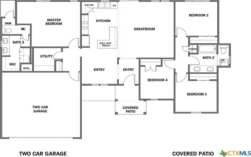15938 Brazos Drive, Temple, TX 76502, 4 Bedrooms Bedrooms, ,2 BathroomsBathrooms,Residential,For Sale,15938 Brazos Drive,0,588902