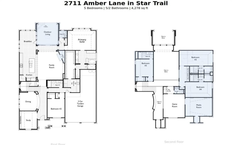 2711 Amber Lane, Prosper, TX 75078, 5 Habitaciones Habitaciones , ,6 BañosBaños,Residential,En Venta,2711 Amber Lane,0,21027578