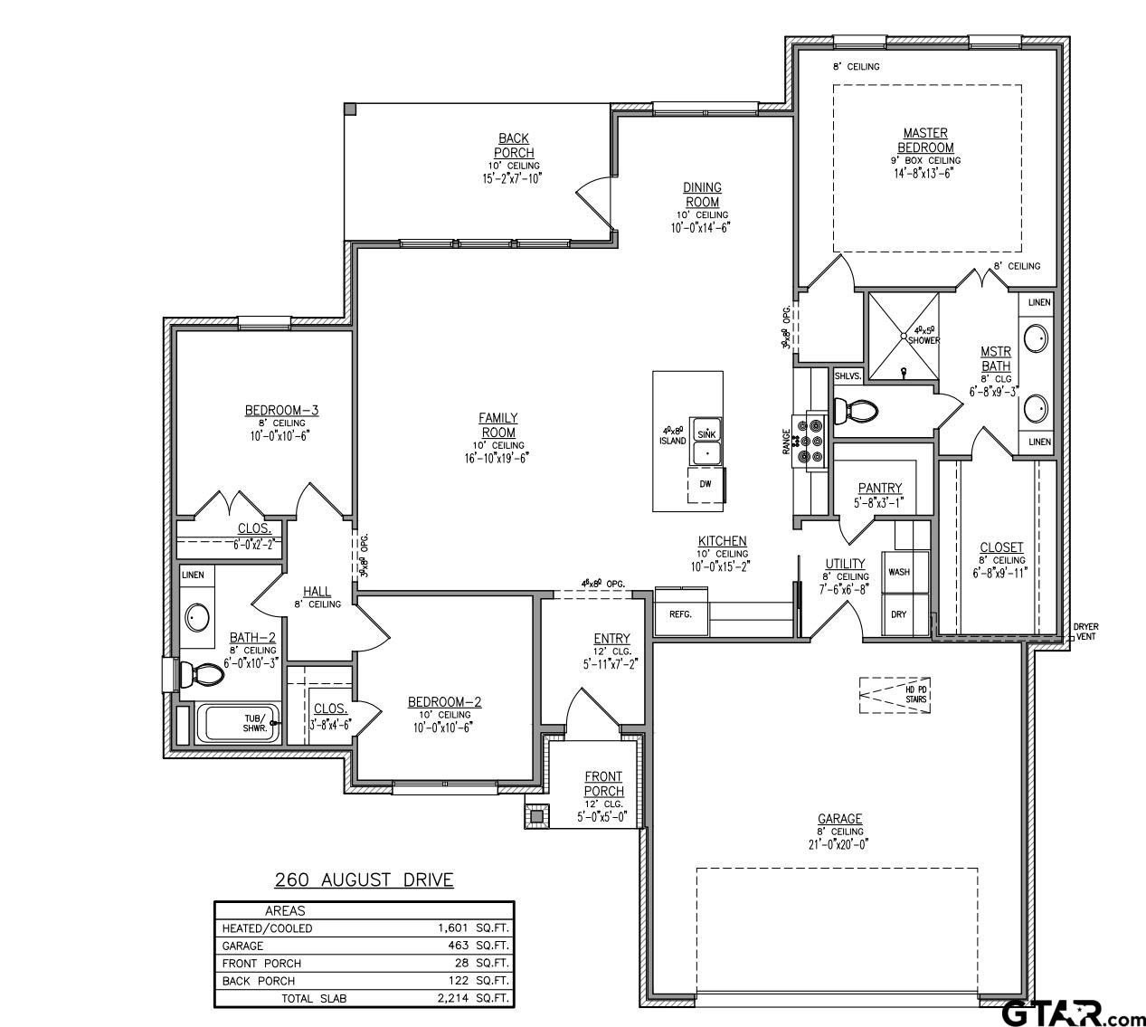 368 Mary Circle, Bullard, TX 75757, 3 Habitaciones Habitaciones , ,2 BañosBaños,Residential,En Venta,368 Mary Circle,0,25012158