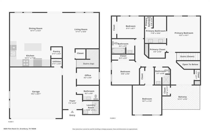 3605 flint rock Circle, Granbury, TX 76048, 4 Habitaciones Habitaciones , ,3 BañosBaños,Residential,En Venta,3605 flint rock Circle,0,21028360