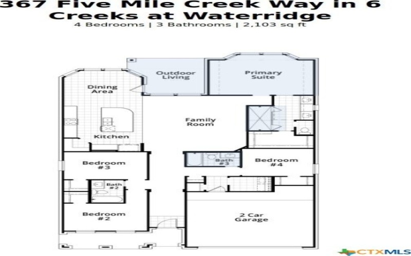 367 Five Mile Creek Way, Kyle, TX 78640, 4 Bedrooms Bedrooms, ,3 BathroomsBathrooms,Residential,For Sale,367 Five Mile Creek Way,0,589467