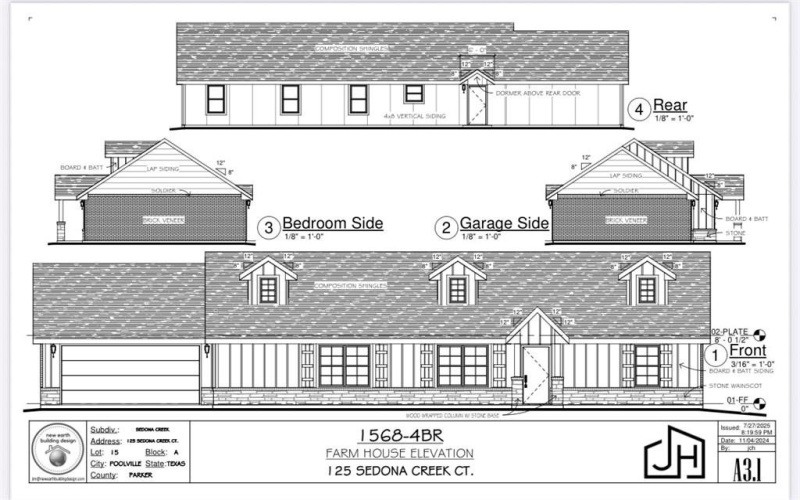 125 Sedona Creek Court, Poolville, TX 76487, 4 Habitaciones Habitaciones , ,2 BañosBaños,Residential,En Venta,125 Sedona Creek Court,0,21031108