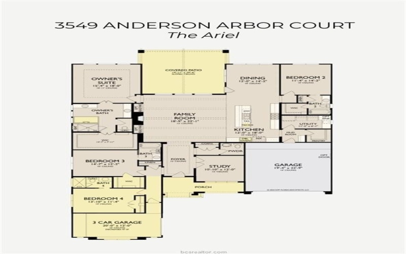 3549 Anderson Arbor Court, College Station, TX 77845, 4 Habitaciones Habitaciones , ,5 BañosBaños,Residential,En Venta,3549 Anderson Arbor Court,0,25008976