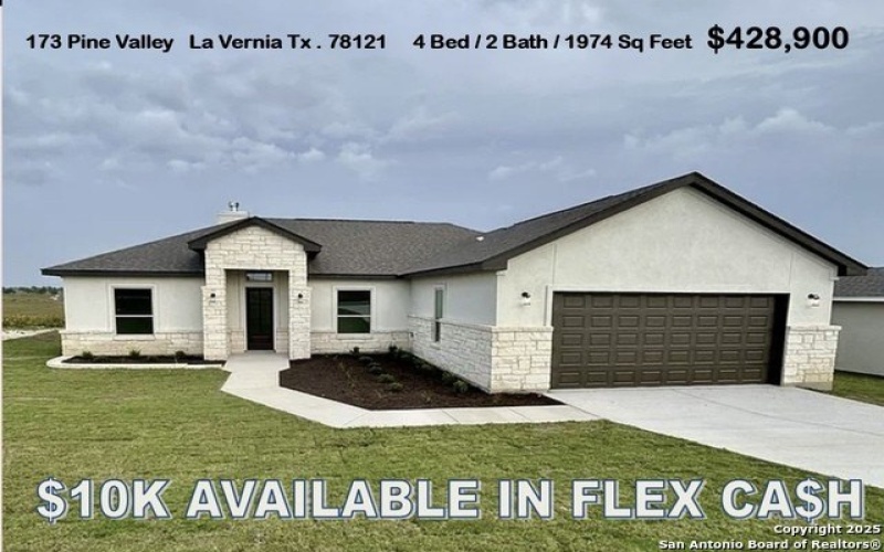 173 Pine Valley Dr, La Vernia, TX 78121, 4 Bedrooms Bedrooms, ,2 BathroomsBathrooms,Residential,For Sale,173 Pine Valley Dr,0,1893268