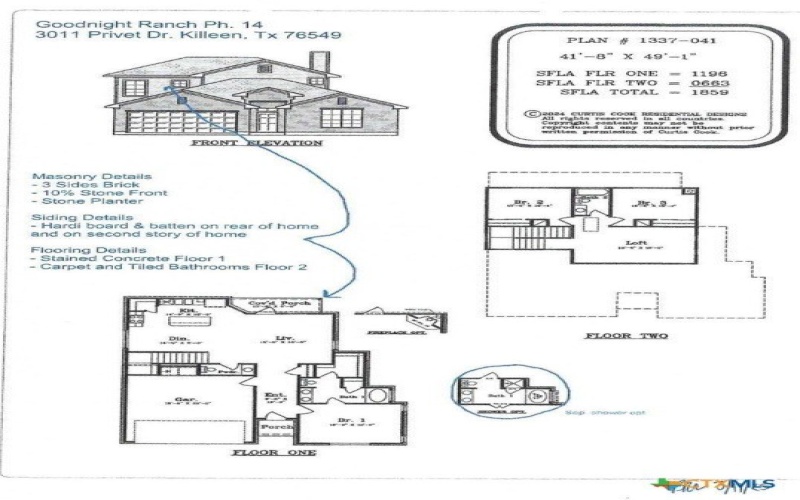 3011 Privet Drive, Killeen, TX 76549, 4 Habitaciones Habitaciones , ,2 BañosBaños,Residential,En Venta,3011 Privet Drive,0,590142