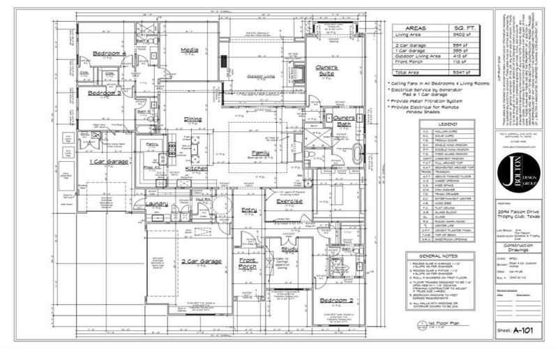 2894 Falcon Drive, Trophy Club, TX 76262, 4 Habitaciones Habitaciones , ,5 BañosBaños,Residential,En Venta,2894 Falcon Drive,0,21034921