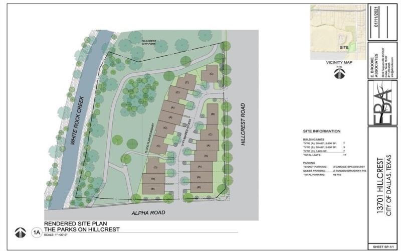 13701 Lot 10-Hillcrest, Dallas, TX 75240, 3 Bedrooms Bedrooms, ,3 BathroomsBathrooms,Residential,For Sale,13701 Lot 10-Hillcrest,0,21035649