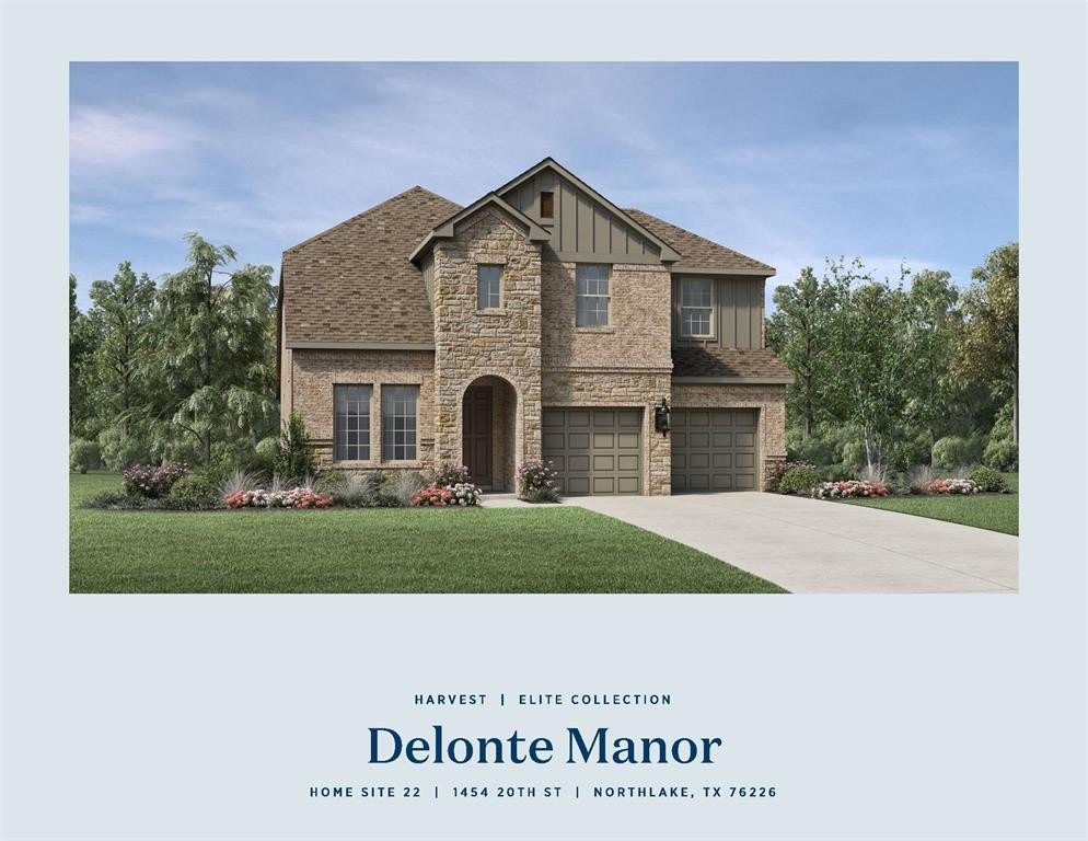 1454 20th, Northlake, TX 76226, 4 Bedrooms Bedrooms, ,3 BathroomsBathrooms,Residential,For Sale,1454 20th,0,21036641