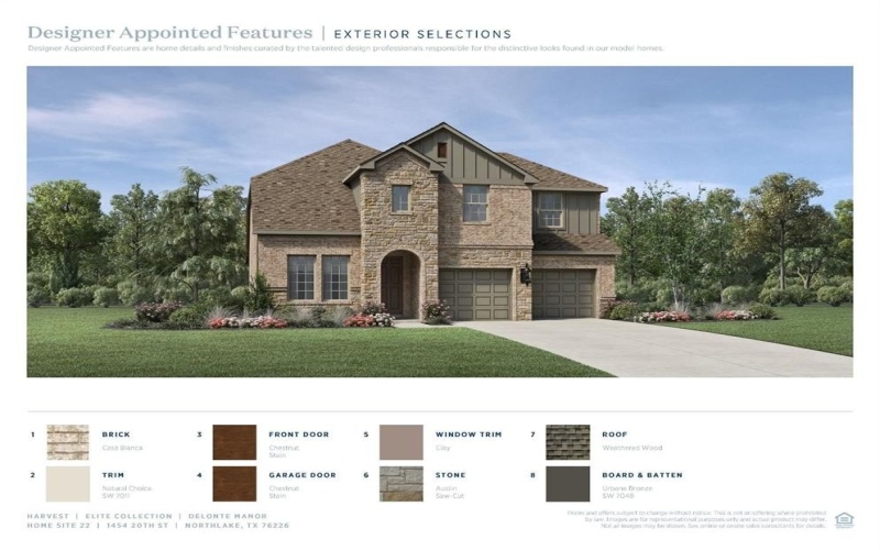 1454 20th, Northlake, TX 76226, 4 Bedrooms Bedrooms, ,3 BathroomsBathrooms,Residential,For Sale,1454 20th,0,21036641