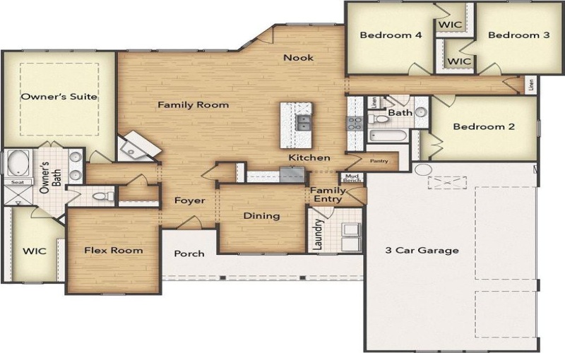 206 Brandywine Trail, New Fairview, TX 76078, 4 Habitaciones Habitaciones , ,2 BañosBaños,Residential,En Venta,206 Brandywine Trail,0,21036798