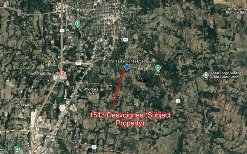 1513 Desvoignes Road, Denison, TX 75021, 4 Bedrooms Bedrooms, ,2 BathroomsBathrooms,Residential,For Sale,1513 Desvoignes Road,0,21033742