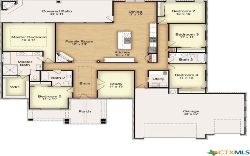 10717 Saddlesoap Cove, Temple, TX 76502, 5 Bedrooms Bedrooms, ,3 BathroomsBathrooms,Residential,For Sale,10717 Saddlesoap Cove,0,590818