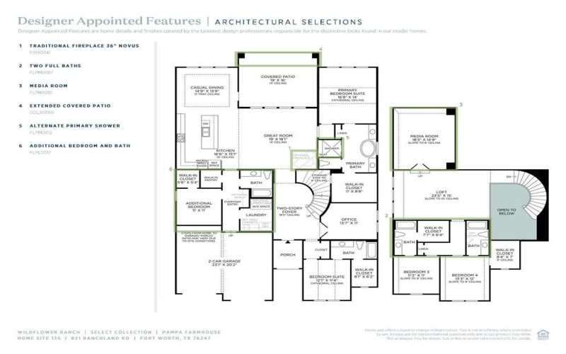 821 Ranchland Road, Fort Worth, TX 76247, 5 Habitaciones Habitaciones , ,6 BañosBaños,Residential,En Venta,821 Ranchland Road,0,21044179