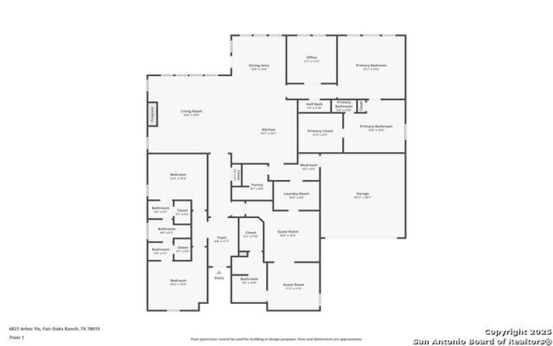 6821 Arbor Falls, Fair Oaks Ranch, TX 78015, 4 Habitaciones Habitaciones , ,3 BañosBaños,Residential,En Venta,6821 Arbor Falls,0,1896186