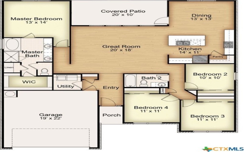 7101 Touchstone Drive, Temple, TX 76502, 4 Habitaciones Habitaciones , ,2 BañosBaños,Residential,En Venta,7101 Touchstone Drive,0,591011