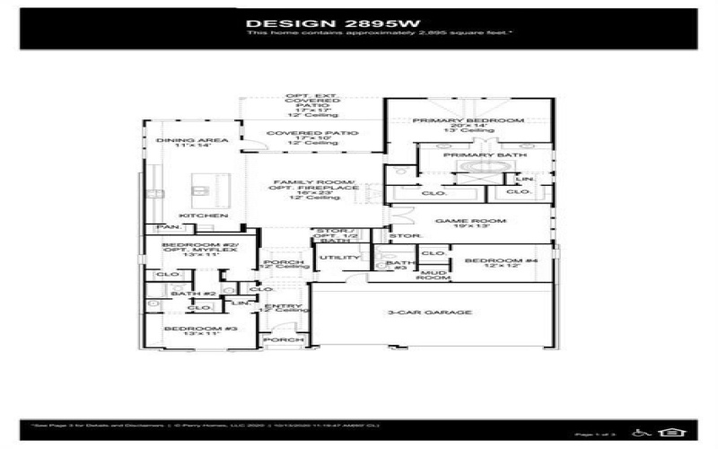 809 Lost Woods Way, McKinney, TX 75071, 4 Bedrooms Bedrooms, ,3 BathroomsBathrooms,Residential,For Sale,809 Lost Woods Way,0,21044819