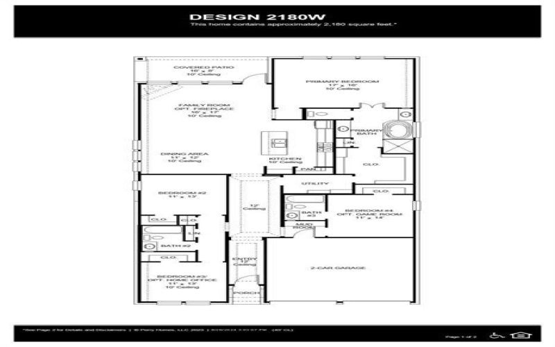 2925 Soaring Hills Lane, Forney, TX 75126, 4 Habitaciones Habitaciones , ,3 BañosBaños,Residential,En Venta,2925 Soaring Hills Lane,0,21045032