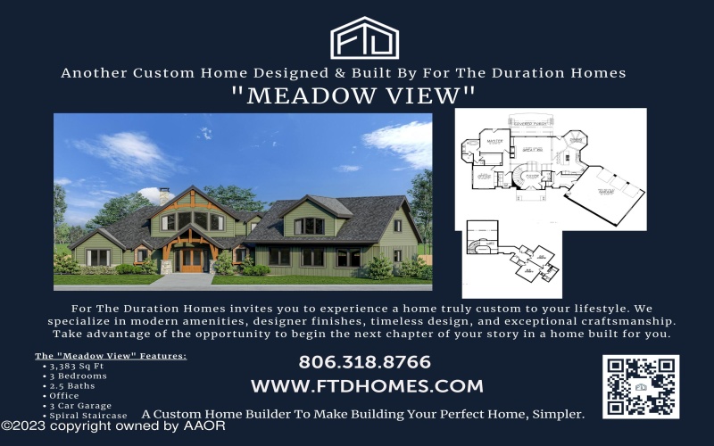 9501 MEADOW RIDGE Drive, Amarillo, TX 79118, 3 Habitaciones Habitaciones , ,2 BañosBaños,Residential,En Venta,9501 MEADOW RIDGE Drive,25-204